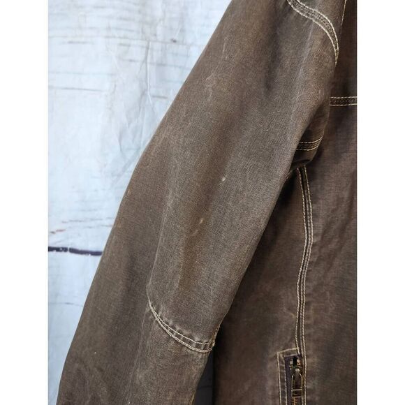 Kuhl Vintage Patina Dye Burr Jacket Size Large - Picture 3 of 4